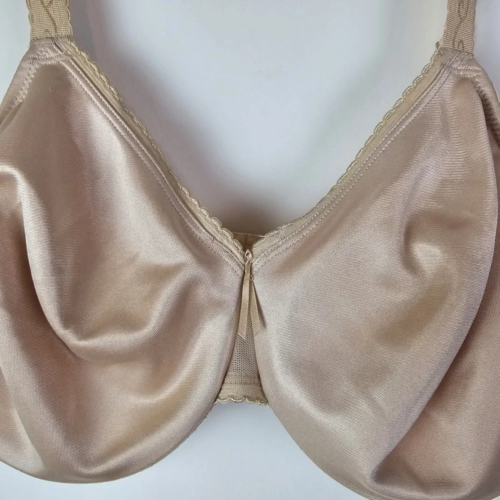 Wacoal 857109 34DD Nude Simple Shaping Minimizer Underwire Bra Minimalist